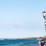 4) l�attesissima esibizione della Pattuglia acrobatica nazionale delle �Frecce Tricolori� foto 11